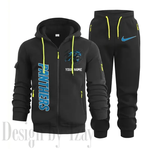 Carolina Panthers Sports Tracksuit Jogging Men's Clothing Casual for Men Daily Style 2025 SPTSTJM037 - Image 3