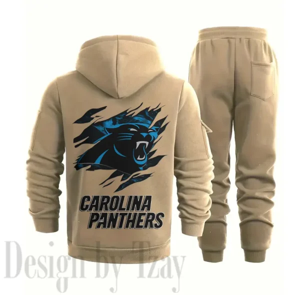Carolina Panthers Sports Tracksuit Jogging Men's Clothing Casual for Men Daily Style 2025 SPTSTJM037 - Image 2