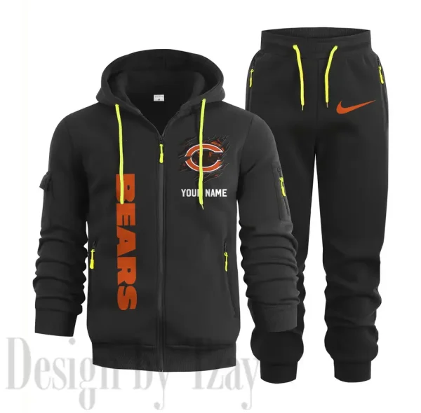 Chicago Bears Sports Tracksuit Jogging Men's Clothing Casual for Men Daily Style 2025 SPTSTJM038 - Image 3