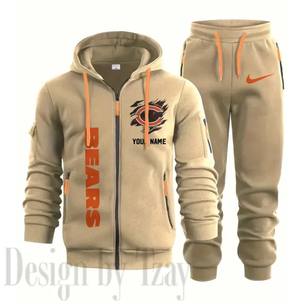 Chicago Bears Sports Tracksuit Jogging Men's Clothing Casual for Men Daily Style 2025 SPTSTJM038 - Image 5