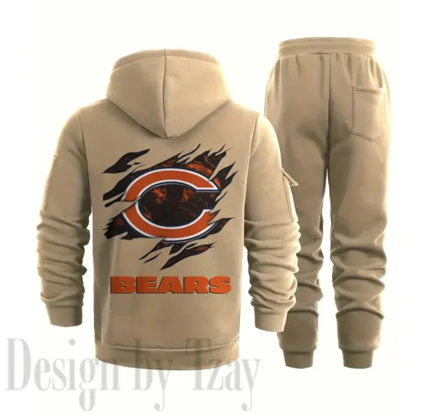 Chicago Bears Sports Tracksuit Jogging Men's Clothing Casual for Men Daily Style 2025 SPTSTJM038 - Image 6