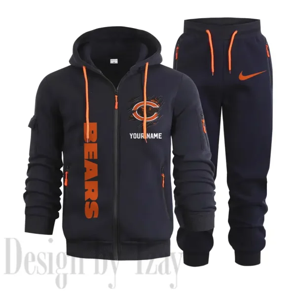 Chicago Bears Sports Tracksuit Jogging Men's Clothing Casual for Men Daily Style 2025 SPTSTJM038 - Image 7