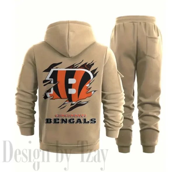 Cincinnati Bengals Sports Tracksuit Jogging Men's Clothing Casual for Men Daily Style 2025 SPTSTJM039 - Image 2