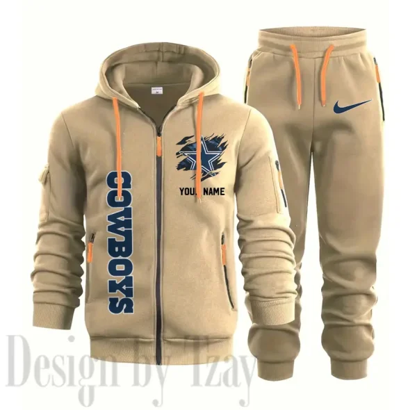 Dallas Cowboys Sports Tracksuit Jogging Men's Clothing Casual for Men Daily Style 2025 SPTSTJM041