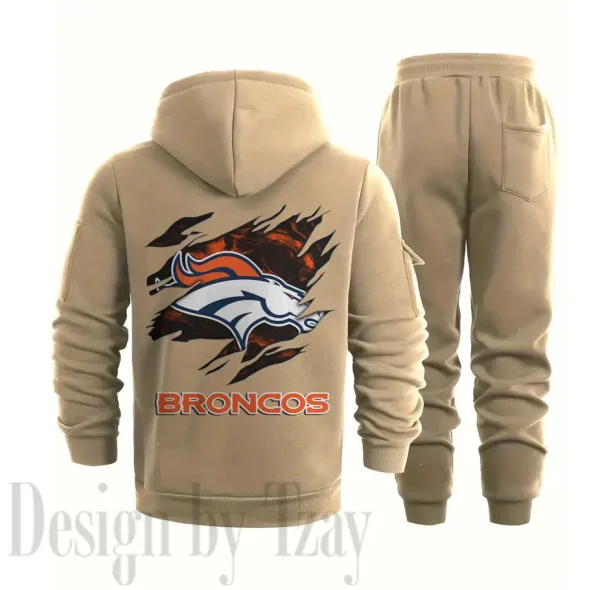 Denver Broncos Sports Tracksuit Jogging Men's Clothing Casual for Men Daily Style 2025 SPTSTJM042 - Image 8