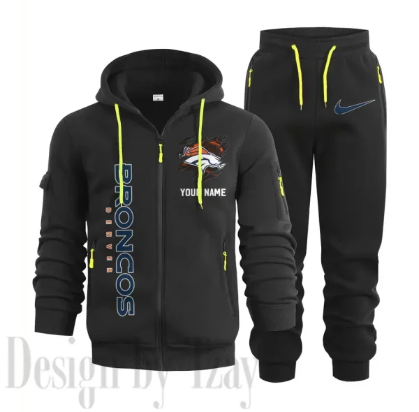 Denver Broncos Sports Tracksuit Jogging Men's Clothing Casual for Men Daily Style 2025 SPTSTJM042 - Image 3