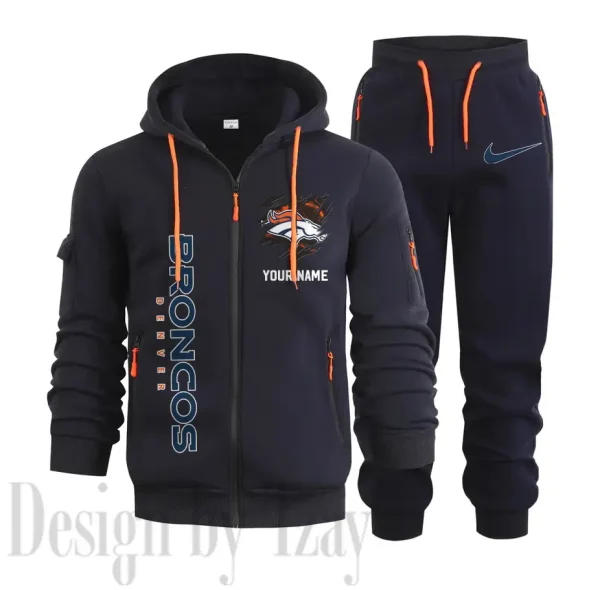 Denver Broncos Sports Tracksuit Jogging Men's Clothing Casual for Men Daily Style 2025 SPTSTJM042 - Image 5