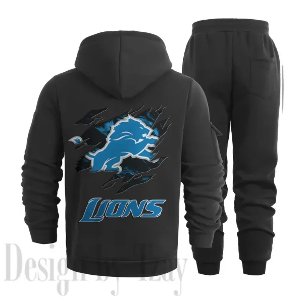 Detroit Lions Sports Tracksuit Jogging Men's Clothing Casual for Men Daily Style 2025 SPTSTJM043 - Image 7