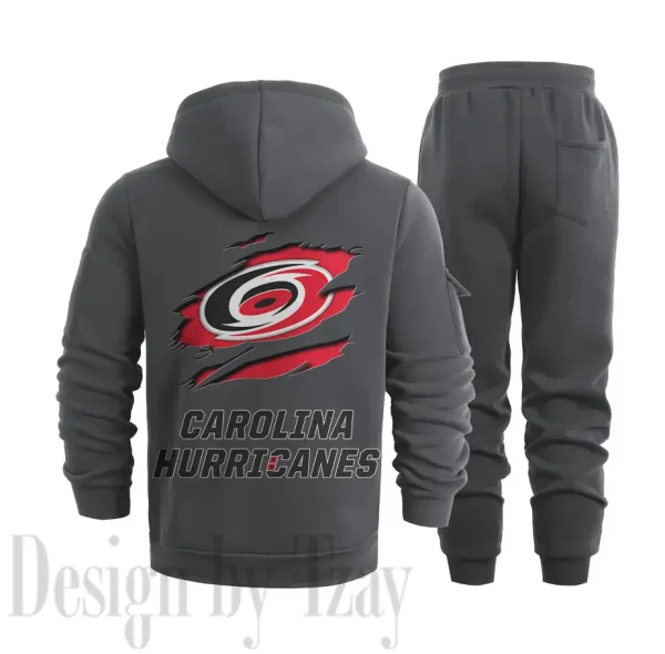 Carolina Hurricanes Sports Tracksuit Jogging Men's Clothing Casual for Men Daily Style 2025 SPTSTJM004 - Image 2