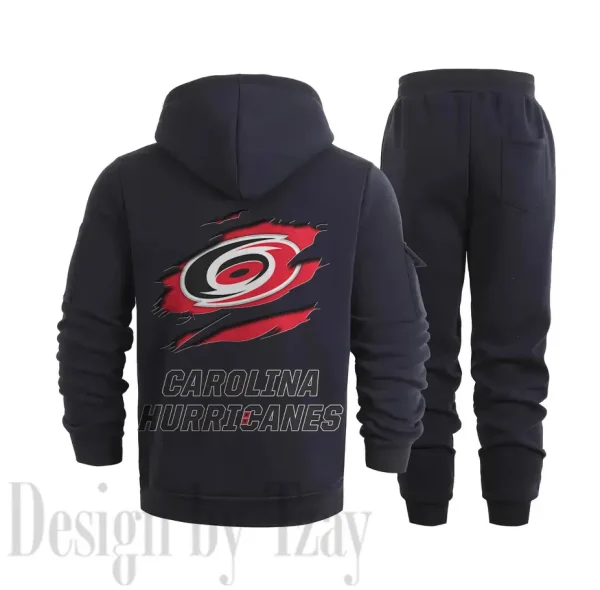 Carolina Hurricanes Sports Tracksuit Jogging Men's Clothing Casual for Men Daily Style 2025 SPTSTJM004 - Image 8