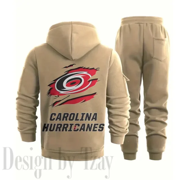 Carolina Hurricanes Sports Tracksuit Jogging Men's Clothing Casual for Men Daily Style 2025 SPTSTJM004 - Image 6