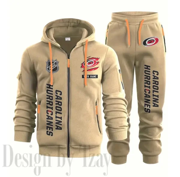 Carolina Hurricanes Sports Tracksuit Jogging Men's Clothing Casual for Men Daily Style 2025 SPTSTJM004 - Image 5