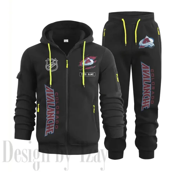 Colorado Avalanche Sports Tracksuit Jogging Men's Clothing Casual for Men Daily Style 2025 SPTSTJM006 - Image 7