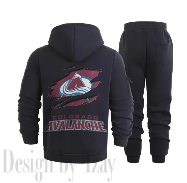 Colorado Avalanche Sports Tracksuit Jogging Men's Clothing Casual for Men Daily Style 2025 SPTSTJM006 - Image 2