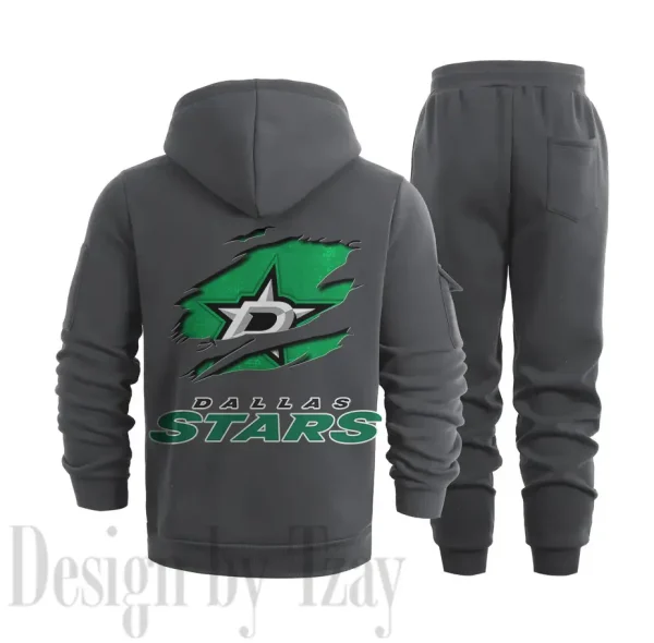Dallas Stars Sports Tracksuit Jogging Men's Clothing Casual for Men Daily Style 2025 SPTSTJM008 - Image 6
