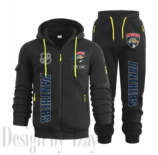 Florida Panthers Sports Tracksuit Jogging Men's Clothing Casual for Men Daily Style 2025 SPTSTJM010 - Image 3