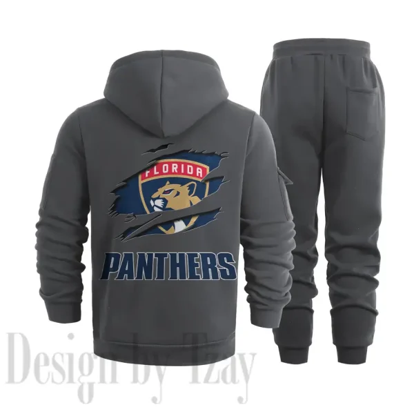 Florida Panthers Sports Tracksuit Jogging Men's Clothing Casual for Men Daily Style 2025 SPTSTJM010 - Image 6