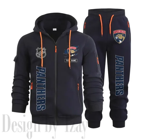 Florida Panthers Sports Tracksuit Jogging Men's Clothing Casual for Men Daily Style 2025 SPTSTJM010 - Image 8
