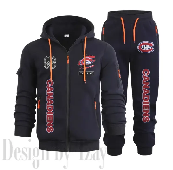 Montréal Canadiens Sports Tracksuit Jogging Men's Clothing Casual for Men Daily Style 2025 SPTSTJM012 - Image 3
