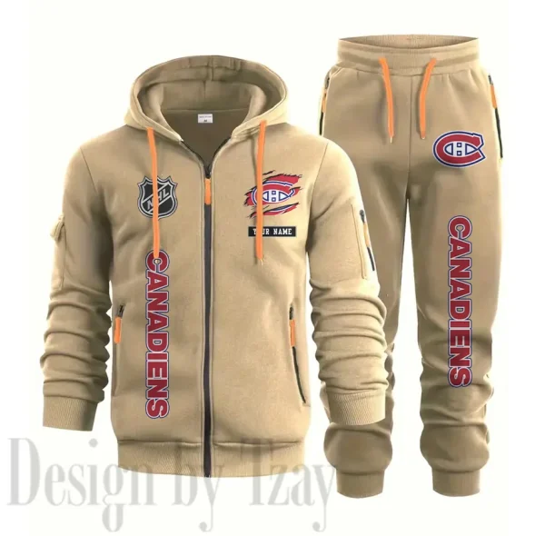 Montréal Canadiens Sports Tracksuit Jogging Men's Clothing Casual for Men Daily Style 2025 SPTSTJM012 - Image 5
