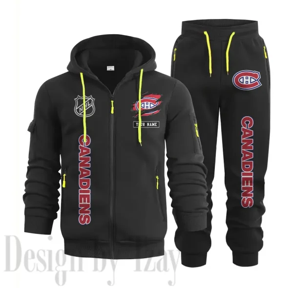 Montréal Canadiens Sports Tracksuit Jogging Men's Clothing Casual for Men Daily Style 2025 SPTSTJM012