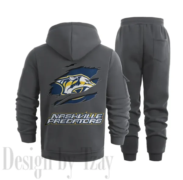 Nashville Predators Sports Tracksuit Jogging Men's Clothing Casual for Men Daily Style 2025 SPTSTJM013 - Image 2
