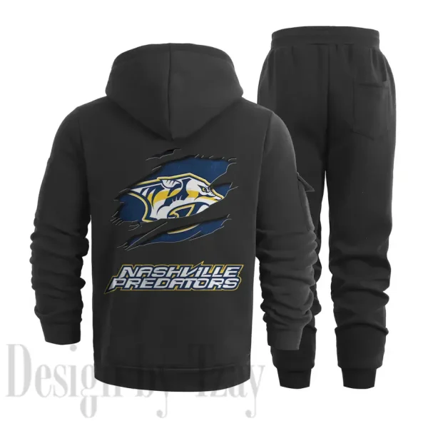 Nashville Predators Sports Tracksuit Jogging Men's Clothing Casual for Men Daily Style 2025 SPTSTJM013 - Image 6