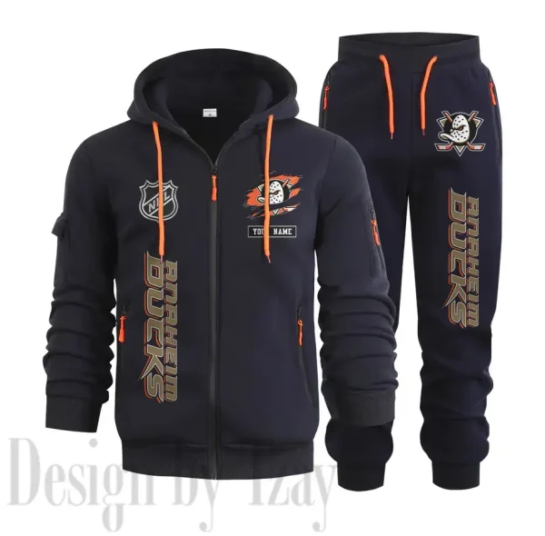 Anaheim Ducks Sports Tracksuit Jogging Men's Clothing Casual for Men Daily Style 2025 SPTSTJM014 - Image 7