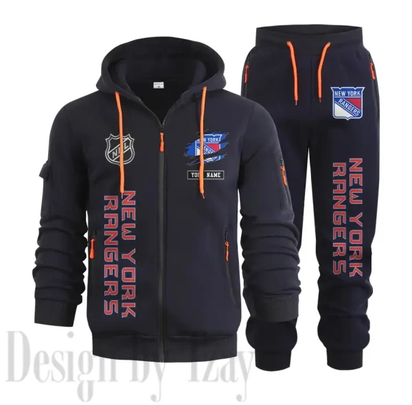 New York Rangers Sports Tracksuit Jogging Men's Clothing Casual for Men Daily Style 2025 SPTSTJM017 - Image 3