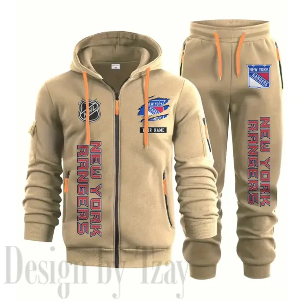 New York Rangers Sports Tracksuit Jogging Men's Clothing Casual for Men Daily Style 2025 SPTSTJM017 - Image 5