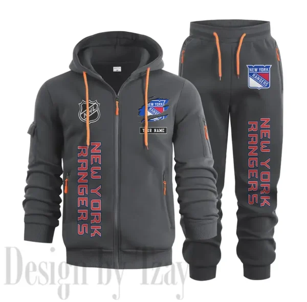 New York Rangers Sports Tracksuit Jogging Men's Clothing Casual for Men Daily Style 2025 SPTSTJM017 - Image 7