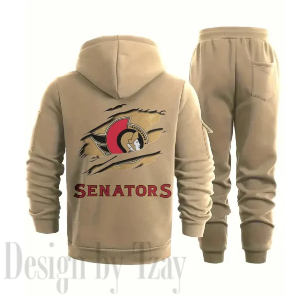 Ottawa Senators Sports Tracksuit Jogging Men's Clothing Casual for Men Daily Style 2025 SPTSTJM018 - Image 4