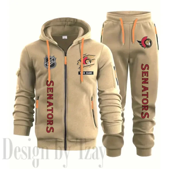 Ottawa Senators Sports Tracksuit Jogging Men's Clothing Casual for Men Daily Style 2025 SPTSTJM018 - Image 3