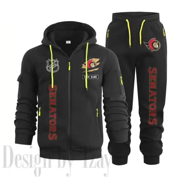 Ottawa Senators Sports Tracksuit Jogging Men's Clothing Casual for Men Daily Style 2025 SPTSTJM018 - Image 7