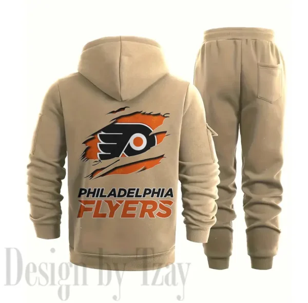 Philadelphia Flyers Sports Tracksuit Jogging Men's Clothing Casual for Men Daily Style 2025 SPTSTJM019 - Image 2