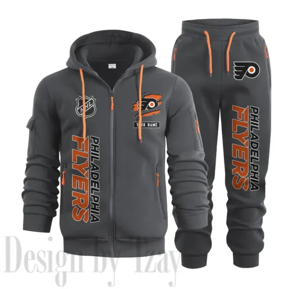 Philadelphia Flyers Sports Tracksuit Jogging Men's Clothing Casual for Men Daily Style 2025 SPTSTJM019 - Image 6