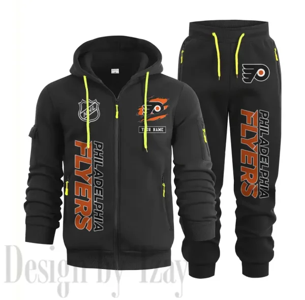 Philadelphia Flyers Sports Tracksuit Jogging Men's Clothing Casual for Men Daily Style 2025 SPTSTJM019 - Image 3