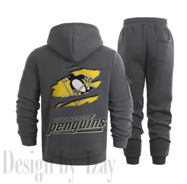 Pittsburgh Penguins Sports Tracksuit Jogging Men's Clothing Casual for Men Daily Style 2025 SPTSTJM020 - Image 6