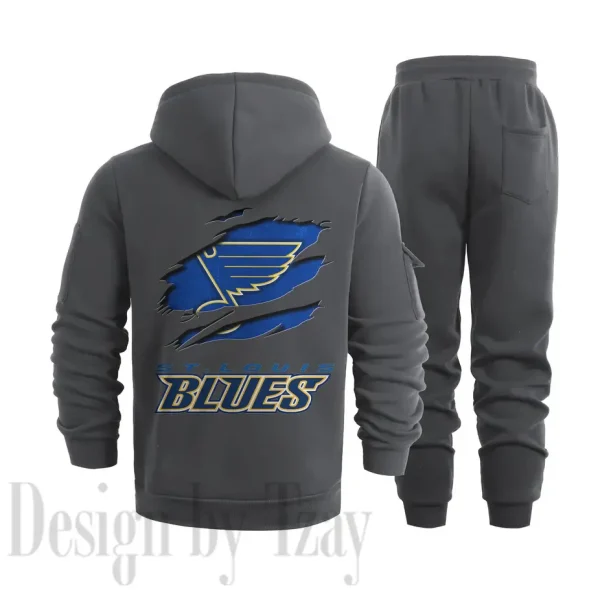 St. Louis Blues Sports Tracksuit Jogging Men's Clothing Casual for Men Daily Style 2025 SPTSTJM023 - Image 6