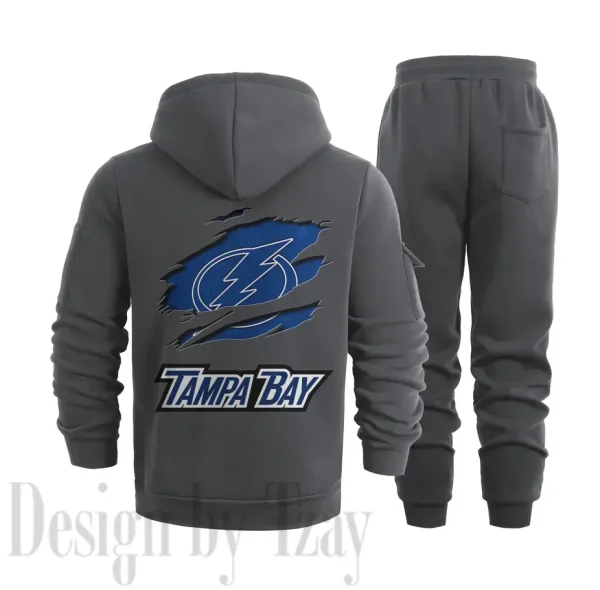 Tampa Bay Lightning Sports Tracksuit Jogging Men's Clothing Casual for Men Daily Style 2025 SPTSTJM024 - Image 2