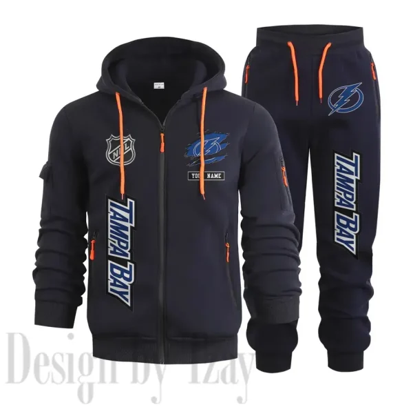 Tampa Bay Lightning Sports Tracksuit Jogging Men's Clothing Casual for Men Daily Style 2025 SPTSTJM024 - Image 5