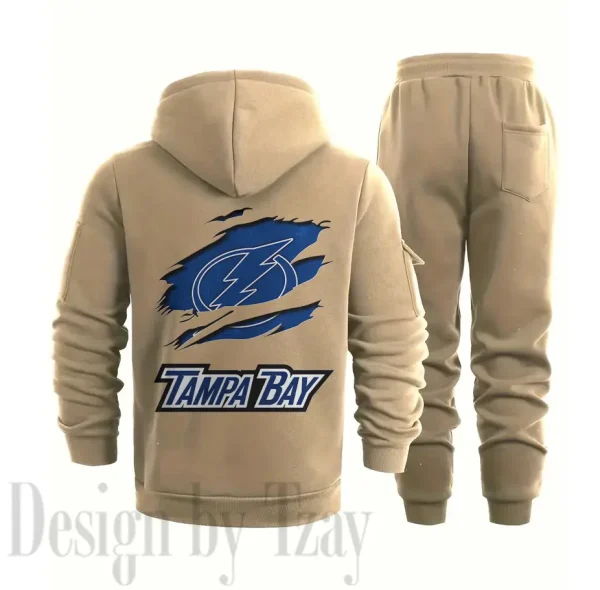 Tampa Bay Lightning Sports Tracksuit Jogging Men's Clothing Casual for Men Daily Style 2025 SPTSTJM024 - Image 8