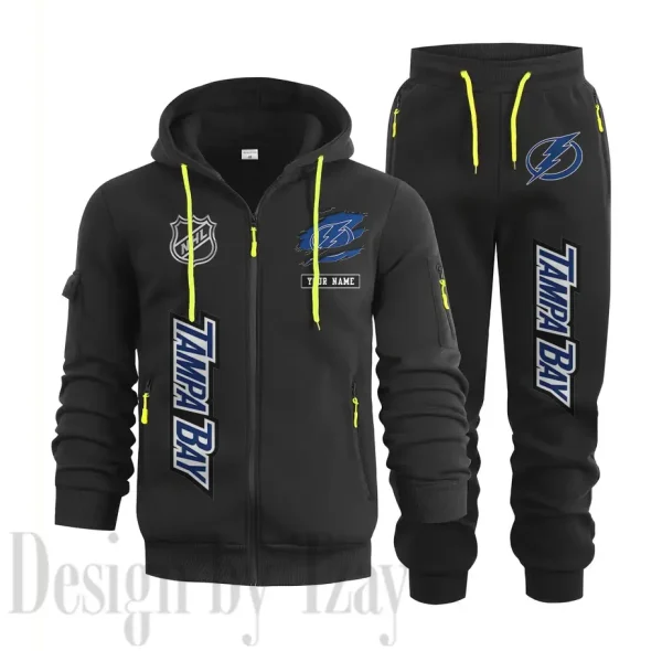 Tampa Bay Lightning Sports Tracksuit Jogging Men's Clothing Casual for Men Daily Style 2025 SPTSTJM024 - Image 3