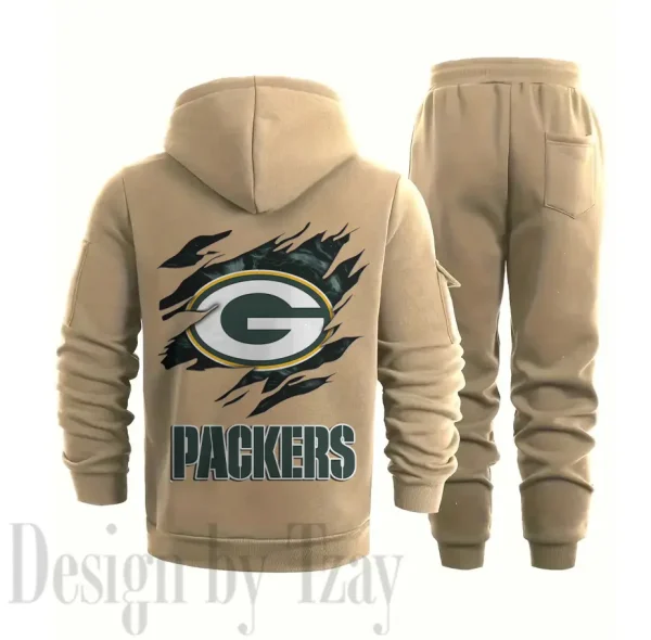 Green Bay Packers Sports Tracksuit Jogging Men's Clothing Casual for Men Daily Style 2025 SPTSTJM044 - Image 8