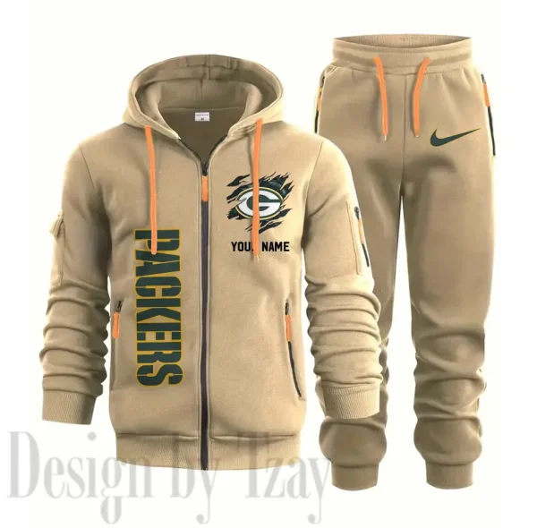 Green Bay Packers Sports Tracksuit Jogging Men's Clothing Casual for Men Daily Style 2025 SPTSTJM044 - Image 7