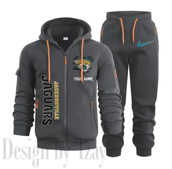 Jacksonville Jaguars Sports Tracksuit Jogging Men's Clothing Casual for Men Daily Style 2025 SPTSTJM047
