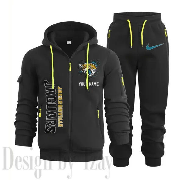 Jacksonville Jaguars Sports Tracksuit Jogging Men's Clothing Casual for Men Daily Style 2025 SPTSTJM047 - Image 3