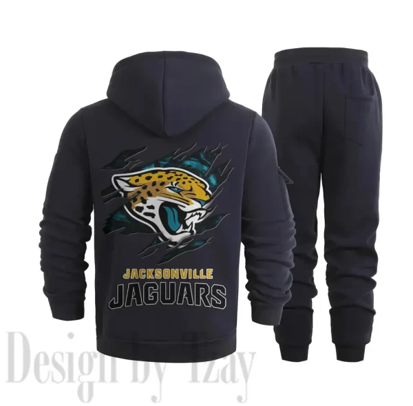 Jacksonville Jaguars Sports Tracksuit Jogging Men's Clothing Casual for Men Daily Style 2025 SPTSTJM047 - Image 6