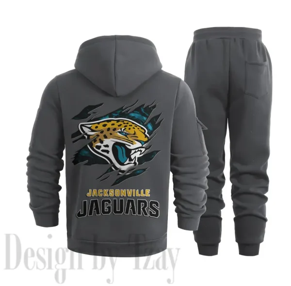 Jacksonville Jaguars Sports Tracksuit Jogging Men's Clothing Casual for Men Daily Style 2025 SPTSTJM047 - Image 2