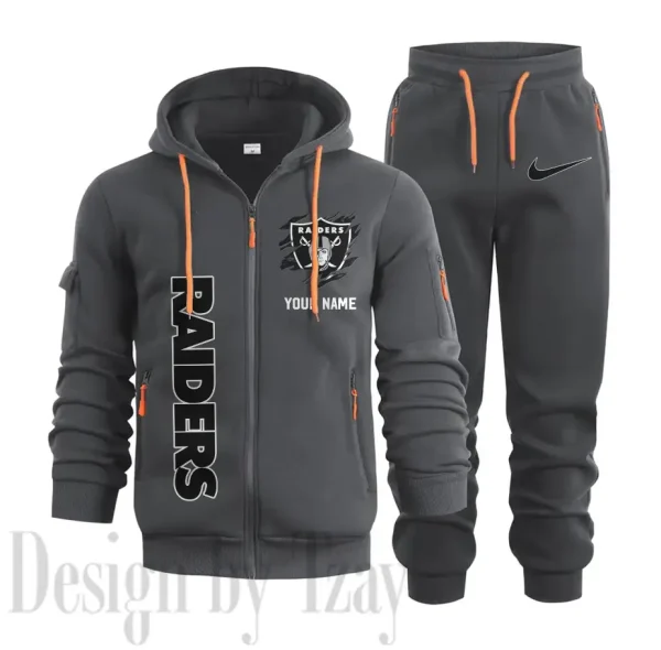 Las Vegas Raiders Sports Tracksuit Jogging Men's Clothing Casual for Men Daily Style 2025 SPTSTJM049 - Image 7